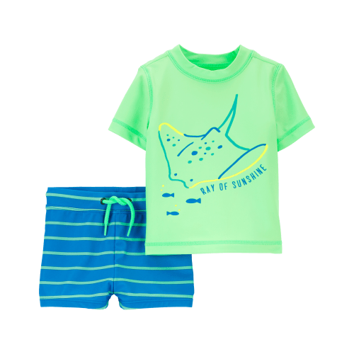 Baby 2-Piece Stingray Rashguard Set
