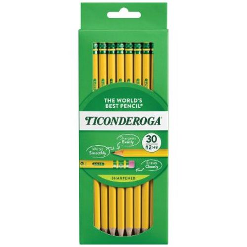 Ticonderoga 30ct Pencil Yellow