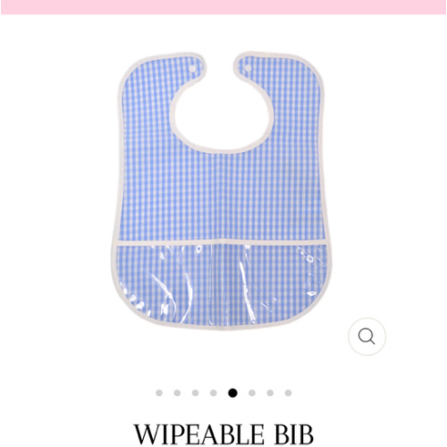 Wipeable bib – Ruffled Rabbit Boutique