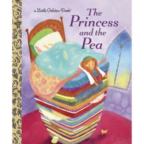 The Princess and the Pea - (Little Golden Book) by Hans Christian Andersen (Hardcover)