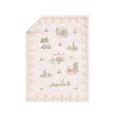 Riley Sheehey English Garden Baby Quilt | Pottery Barn Kids