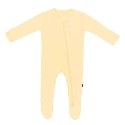 Zippered Footie in Lilikoi - Newborn