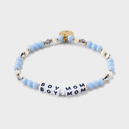 Little Words Project Boy Mom Bracelet - Blue, Size: S/M