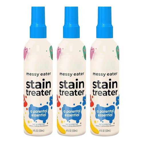 Messy Eater Stain Remover Spray 120ml - Child-Safe Clothes Cleaner, Fast Food Stain Treater, Portable Baby Laundry Spot Remover (3pcs) : Amazon.com.au: Health, Household & Personal Care