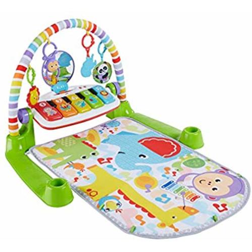 Fisher-Price Deluxe Kick 'n Play Piano Gym, Green, Gender Neutral (Frustration Free Packaging)