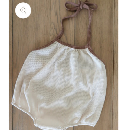 waffle bubble romper – one day kids