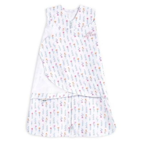 HALO Innovations Sleepsack 100% Cotton Swaddle Wrap, Color: Flower Garden, Size: NB