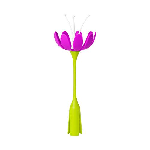 Boon Stem Drying Rack Accessory, Magenta & White