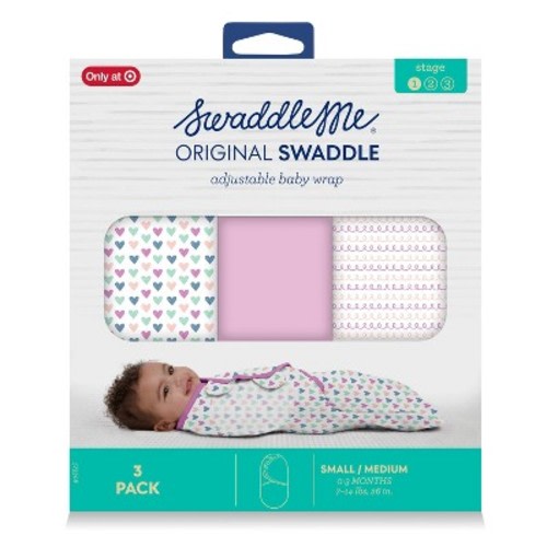 SwaddleMe Original Swaddle Wrap 0-3 Months - 3pk