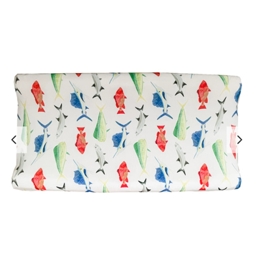 Fish Changing Pad Cover – Florida Kid Co.
