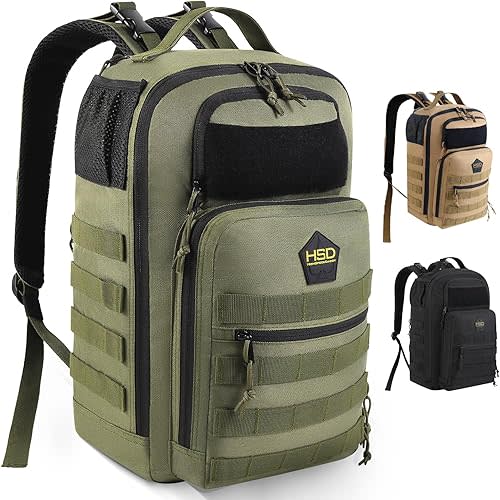 HighSpeedDaddy - Baby Diaper Backpack, Military-Grade, Waterproof, Compact Baby Travel Bag w/Stroller Straps & Tablet Sleeve