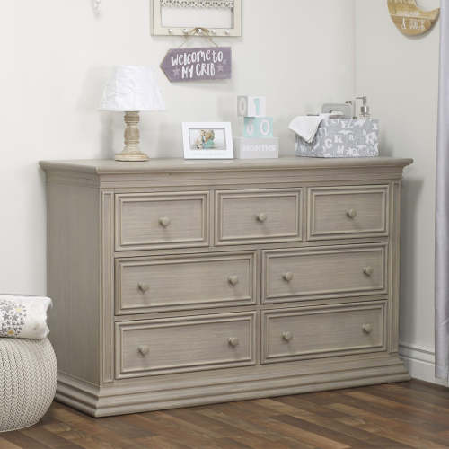 Sorelle Verona Double Dresser in Heritage Fog – Bambi Baby