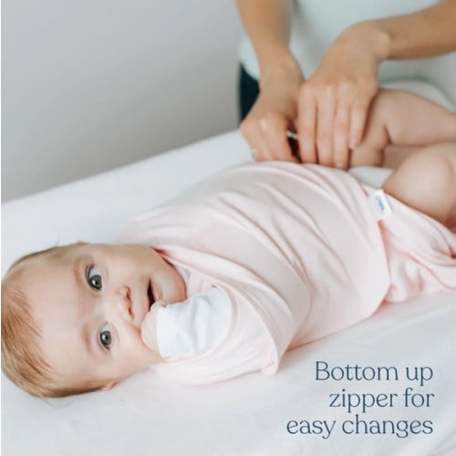 Cream Cotton Baby Swaddle - Newborn | HALO