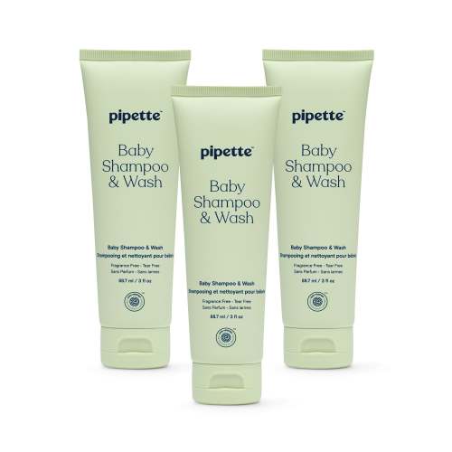 Fragrance Free Baby Shampoo + Wash Travel Trio