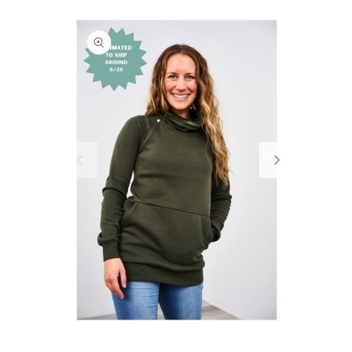 Latched Mama Harbor Snap Nursing Pullover