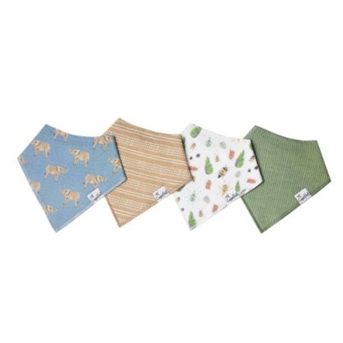 Copper Pearl Bib Set - 4pk, Color: Peanut