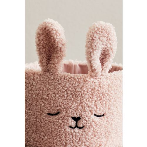 Teddy Fleece Storage Basket