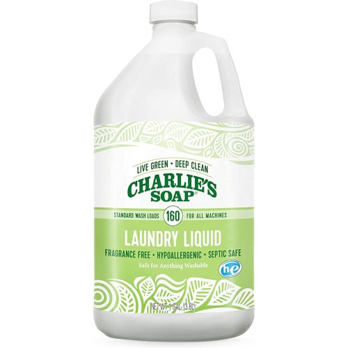 Charlie's Soap Laundry Liquid Gallon, 128 Ounce , Packaging may vary.