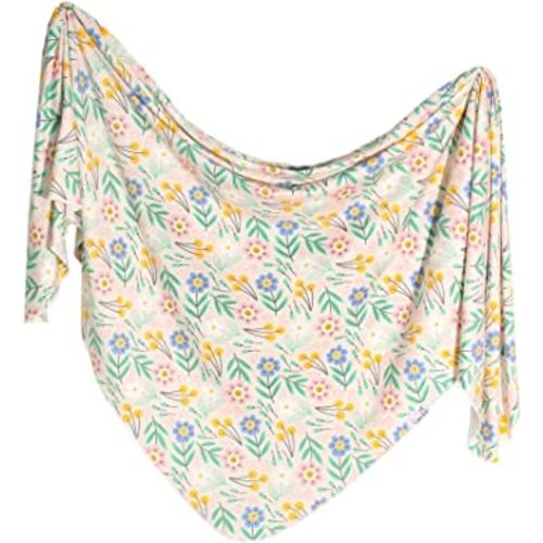 Copper Pearl Baby Swaddle Blanket - Premium Knit Baby Blanket, Large Soft Stretchy Receiving Blankets for Baby Boy and Girl, Swaddles for Newborn, Infant, and Toddler (Clara)