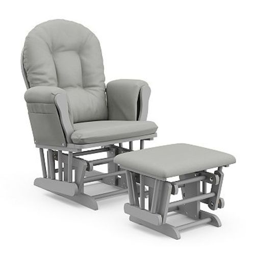 Storkcraft Hoop Glider & Ottoman