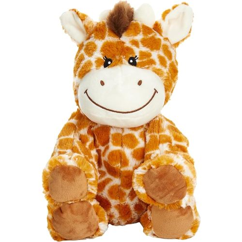 1i4 Group Warm Pals - Flirty Giraffe - Cozy Microwavable Lavender Scented Plush Toys - Heated Stuffed Animal - Heatable Coolable Bedtime Comfort Plushie