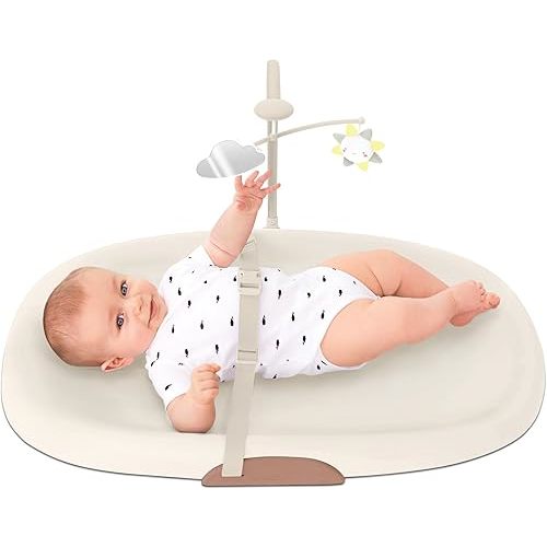 Skip Hop Baby Changing Pad Nursery Style Wipe-Clean Contoured with Cushioned Foam Oat