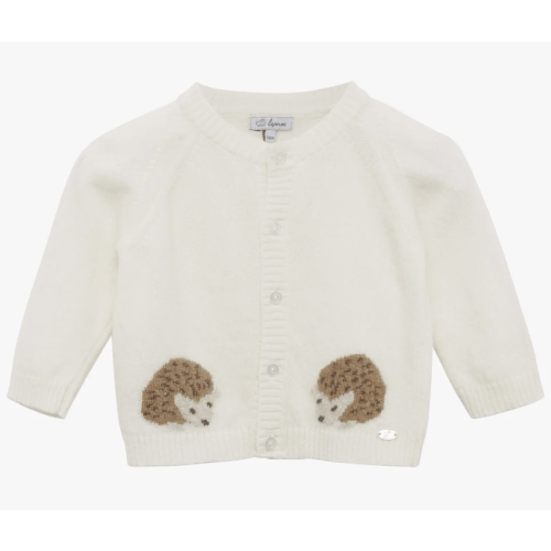 Prickles Hedgehog Cardigan: 6-9M