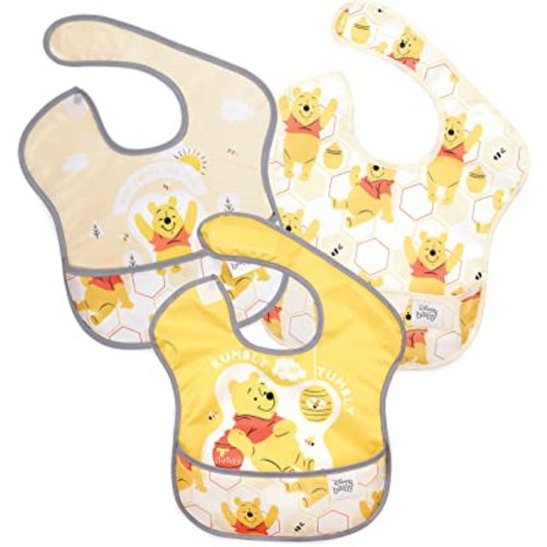 Bumkins Bibs, Baby Bibs for Girl or Boy, SuperBib Baby and Toddler Bib 6-24 Months, Bib for Eating, Waterproof Fabric