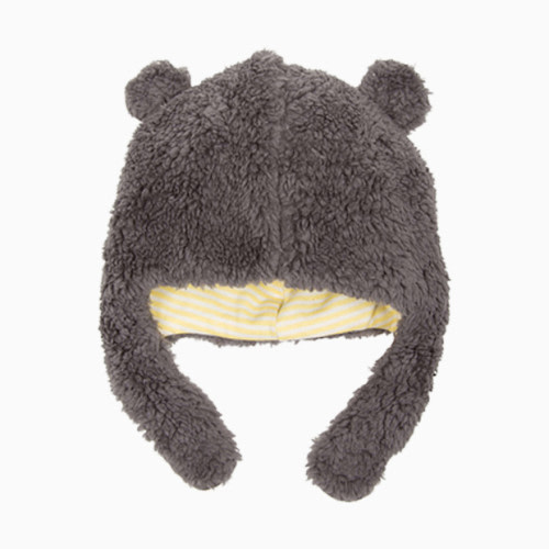 Magnetic Me Fleece Hat - Grey, 0-6 M