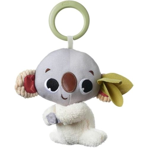 Tiny Love Koala Rattle Plush - Portable Baby Stroller Toys, Interactive Baby Gift, Crib Toy, Travel-Friendly, Comforting & Entertaining, Nursery Decor