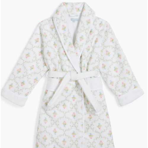 The Baby Hotel Robe - Pastel Trellis