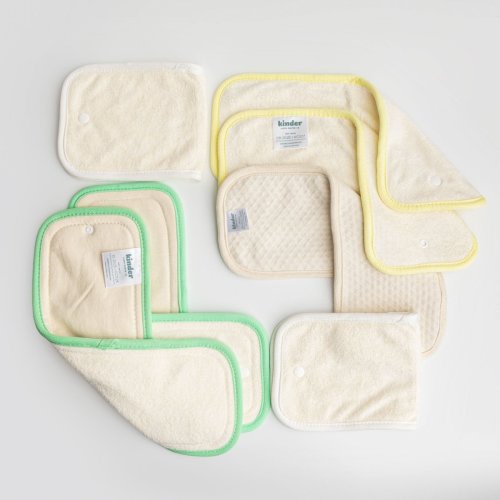 Naptime 7 Piece Absorbency Trial Pack – Kinder Cloth Diaper Co.