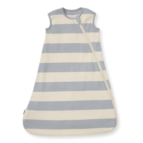 Rugby Stripe Organic Lightweight Beekeeper™ Wearable Baby Blanket Quarry