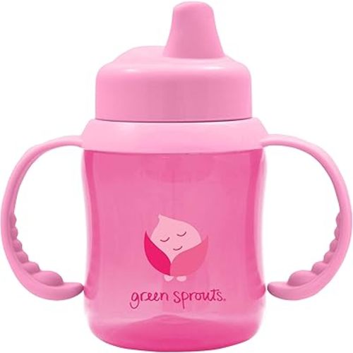green sprouts I Play, Baby Non Spill Sippy Cup Pink