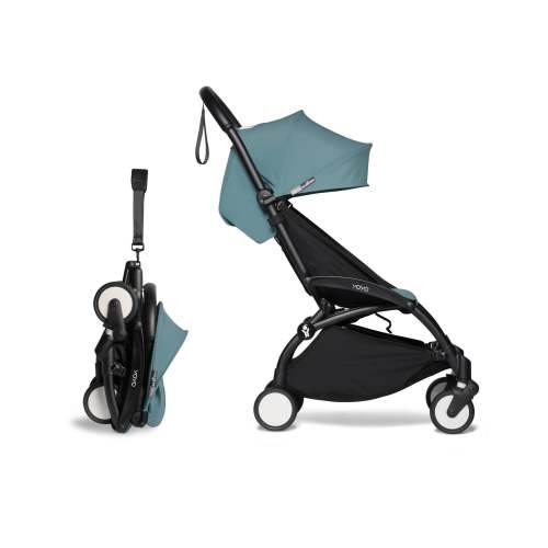 YOYO² Stroller - Black Aqua