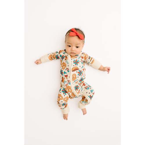 4th Of July Snacks Bamboo Sleeper | 0-3M