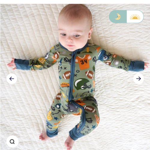 Touchdown Time Zippy - Little Sleepies