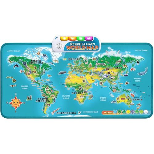 LeapFrog Touch & Learn World Map (English Version)