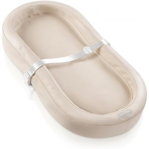 Wipeable Baby Changing Pad, Changing Pad Babies for Dresser Waterproof Standard Size in 30.7” * 15.7” for Diaper Changing on Table (Oatmeal)