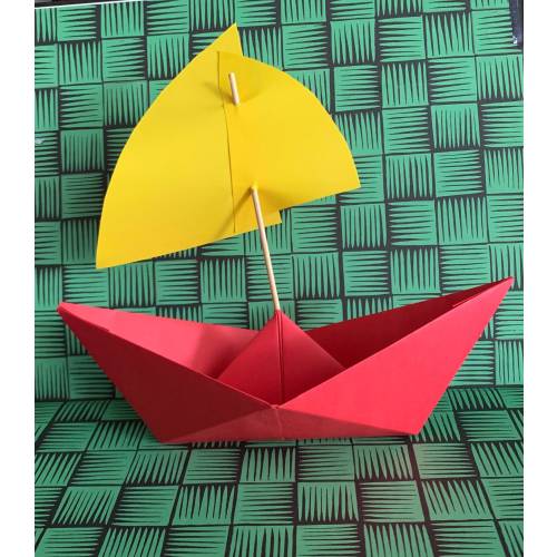 Where the Wild Things Are paper boat sail boat Wild things party