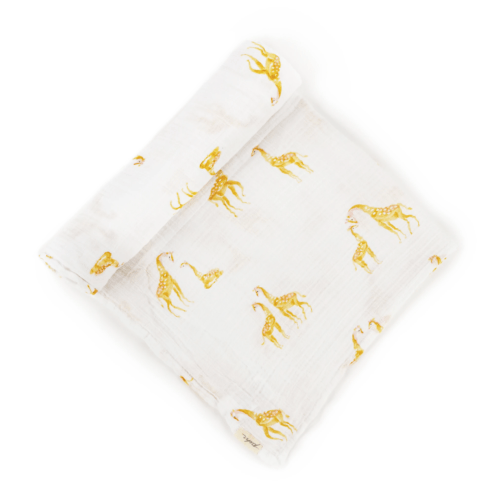 Muslin Swaddle, Follow Me Giraffe