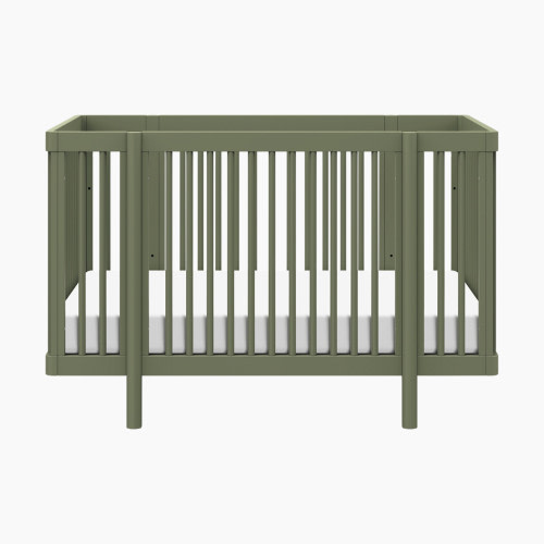 babyletto Pogo 8-in-1 Convertible Crib with All-Stages Conversion Kits - Olive