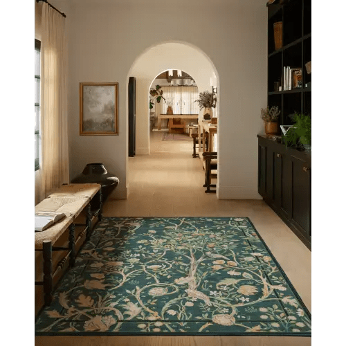 Morris & Co. Melsetter Teal Green Tufted Rug | Ruggable