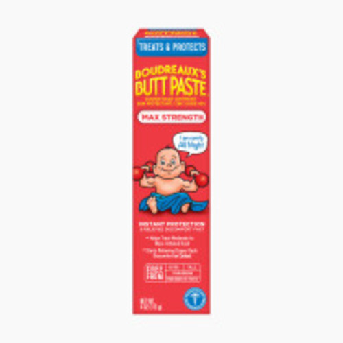 Boudreaux's Butt Paste Maximum Strength Diaper Rash Cream - 4 Oz