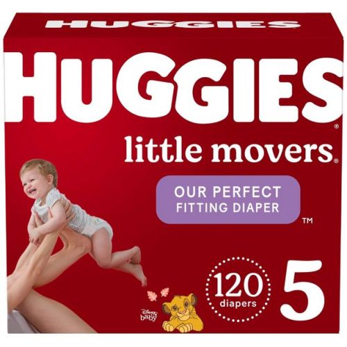 Huggies Little Movers Baby Disposable Diapers - (Select Size and Count)