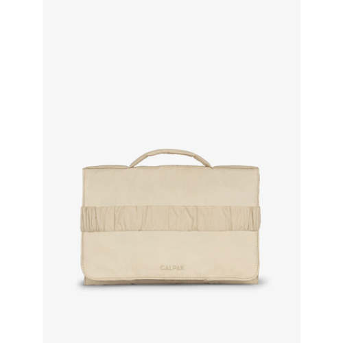 Portable Changing Pad Clutch - Color Oatmeal