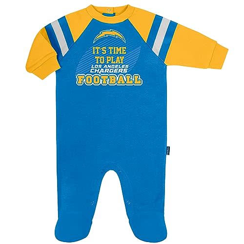 Gerber NFL Unisex Baby Nfl Team Footed Sleep and Play