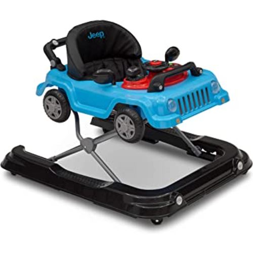 Jeep Classic Wrangler 3-in-1 Grow with Me Walker by Delta Children, Blue