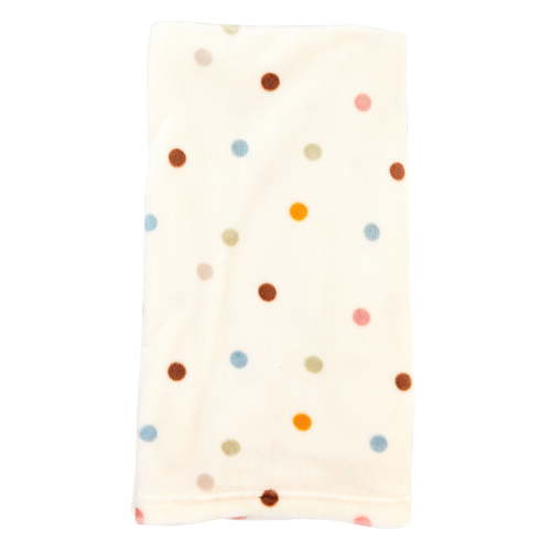 Parent's Choice Neutral Plush Dot Blanket