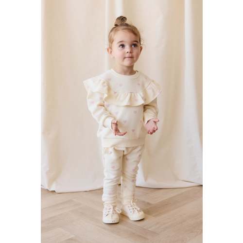 Organic Cotton Mckinley Sweatshirt - Mon Amour Lotus – Jamie Kay USA